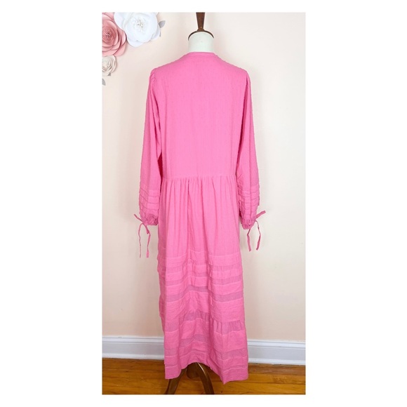 New! RUE STIIC Laney Pleated Ruffled Maxi Dress - Picture 10 of 11